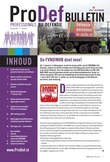 bij defensie - ProDef