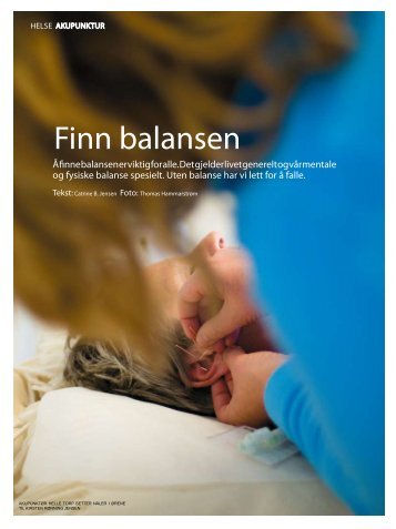 Finn balansen