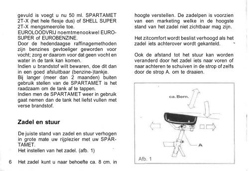 enkele gegevens van mijn "spartamet"