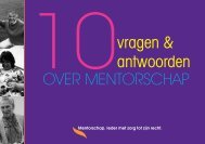 10 vragen en antwoorden mentorschap - Mentorschap Netwerk ...