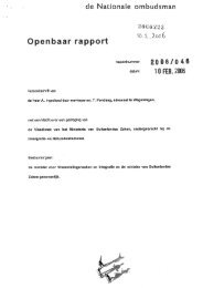 rapportnummer: g 0 0 § / Q 4 datum: 1 Q Verzoekschrift van de heer ...