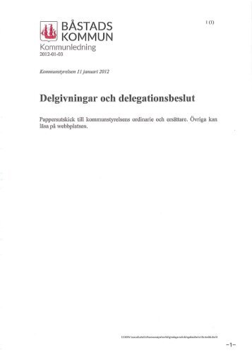 9 mb - Båstads kommun