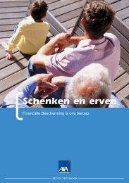 AXA Erven en Schenken algemene brochure - HEGO Lommel Bank ...