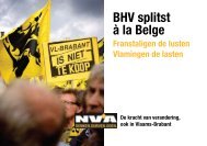 BHV splitst à la Belge - N-VA