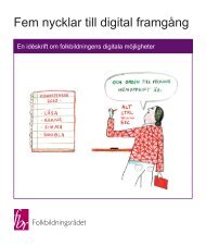 Fem nycklar till digital framgång - Folkbildningsrådet