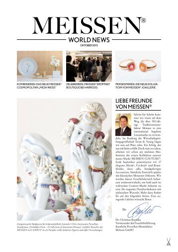 MEISSEN WORLD NEWS, 03-13