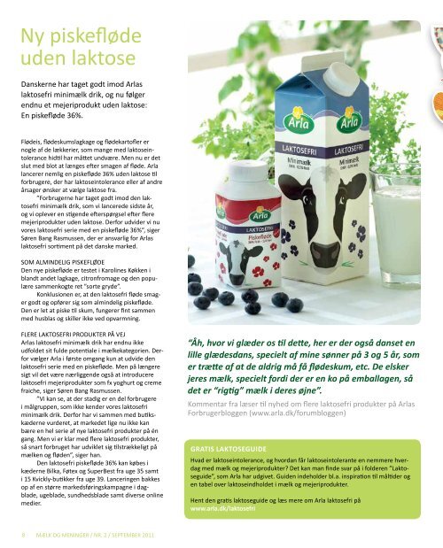 PASSION FOR SMAG - Arla