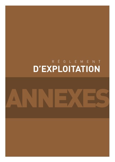 D'EXPLOITATION - APRR AREA