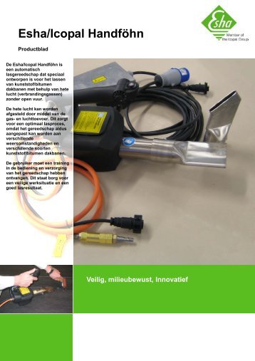 Esha/Icopal Handföhn