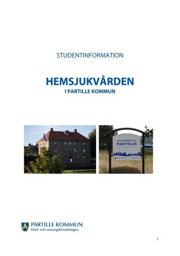 HEMSJUKVÅRDEN - Partille kommun