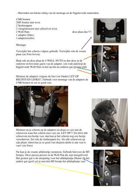 Kloontje Adapter (.pdf) - V-STROM.NL