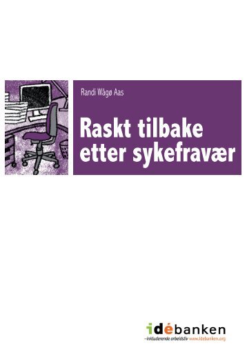 Temahefte fra Idébanken for et inkluderende arbeidsliv (PDF) - SBBU