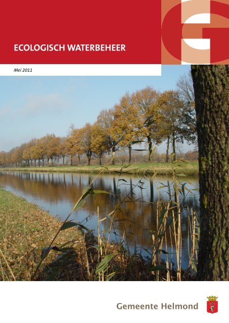 ECOLOGISCH WATERBEHEER - Gemeente Helmond