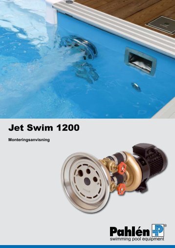 Manual Jet Swim 1200 - Pahlen