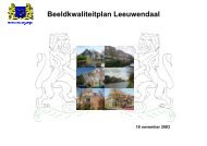 Beeldkwaliteitplan Leeuwendaal - Gemeente Rijswijk