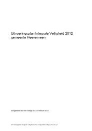 Uitvoeringsplan Integrale Veiligheid 2012 - Gemeenteraad ...