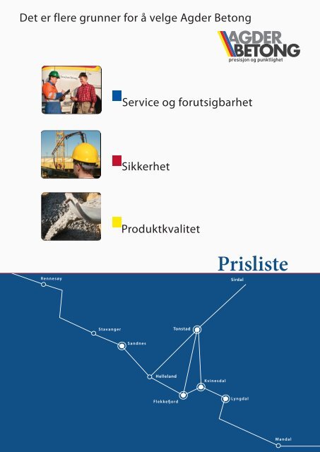 prisliste 2012 - Agder Betong AS