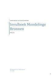 Invulboek Mondelinge Bronnen - CEST