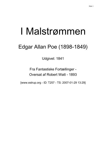 I Malstrømmen
