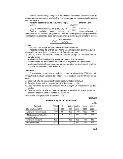 Cuvânt Înainte - Academia Comerciala