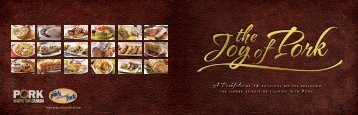The Joy of Pork - Put Pork on Your Fork!