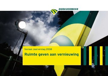 Sociaal Jaarverslag 2008 - Dura Vermeer