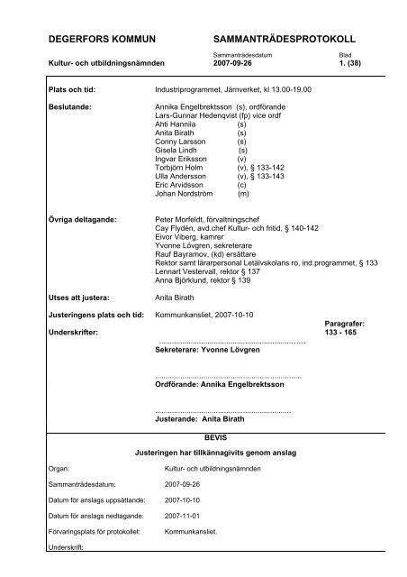 Degerfors Kommun
