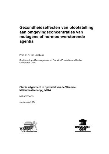 Gezondheidseffecten van blootstelling aan omgevingsconcentraties ...