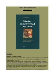 Woeker en het verbod op rente. A.J. van Straaten.