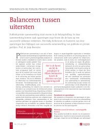 Balanceren tussen uitersten - Jaap Boonstra