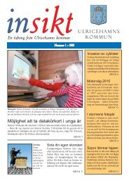 En tidning från Ulricehamns kommun