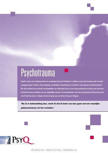 Psychotrauma - PsyQ