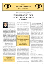 INDIVIDUATION OCH GEROTRANSCENDENS - Centrum för ...