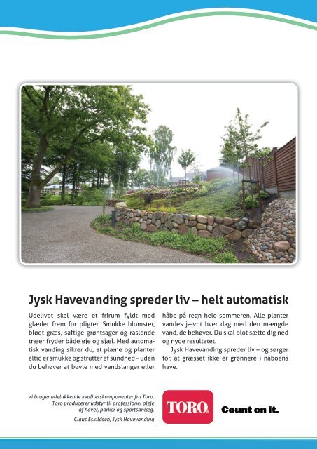 Download vores brochure - Jysk Havevanding