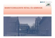 marktconsultatie 'retail os Gebrook'. - Gemeente Heerlen