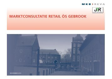 marktconsultatie 'retail os Gebrook'. - Gemeente Heerlen