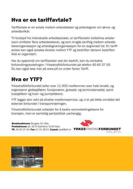 Taxioverenskomsten 2010-2012 - Yrkestrafikkforbundet