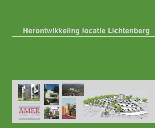 Boekje herontwikkeling locatie Lichtenberg - Amer