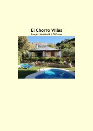 El Chorro Villas - Eliza was here