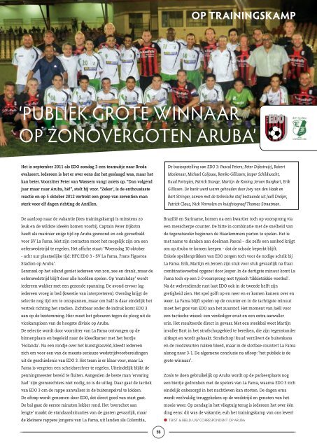 zonder respect geen voetbal - Libero Magazine