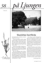 Skanörbor bortförda - Kulturföreningen Calluna