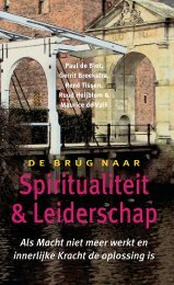 Spiritualiteit en Leiderschap - Nieuwe dimensies