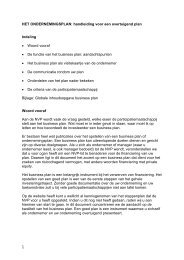 ondernemingsplan - Nvp