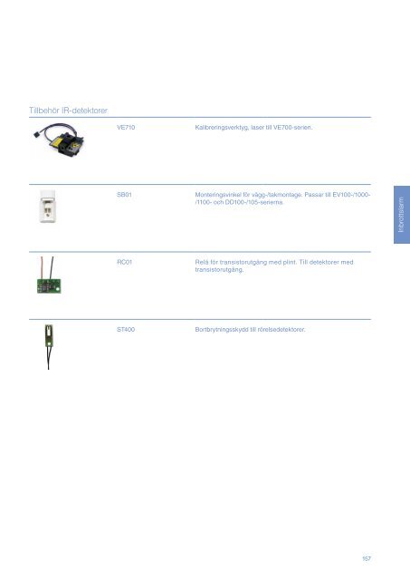 Produktkatalog - UTC Fire & Security Sverige