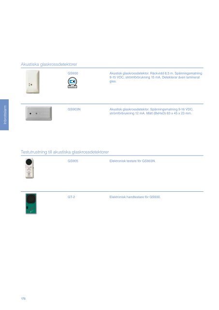 Produktkatalog - UTC Fire & Security Sverige