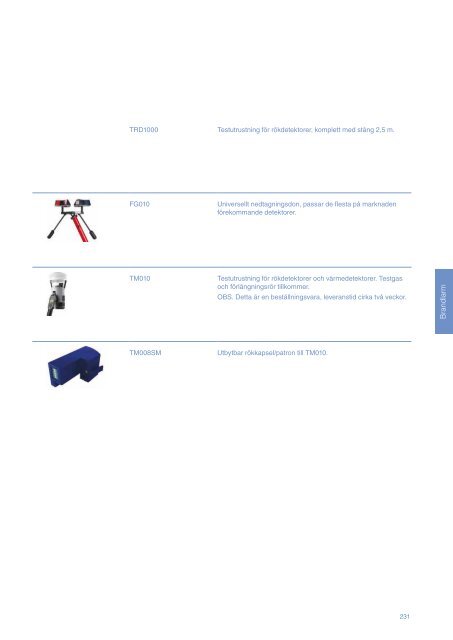 Produktkatalog - UTC Fire & Security Sverige