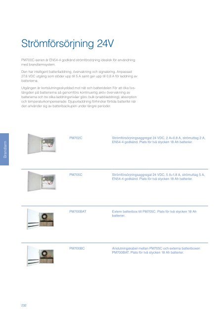 Produktkatalog - UTC Fire & Security Sverige