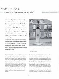 Augustus 1944: Kapelaan Koopmans en 'de Kin' - Bossche Bladen