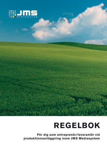 regelbok - JMS Mediasystem AB
