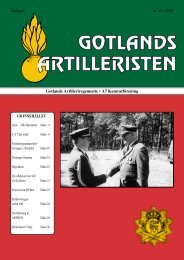 Gotlandsartillerister